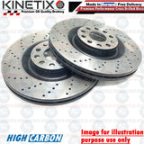 For Mini Cooper S R52 Front Drilled Brake Discs Brembo Pads Wear Sensor 276mm