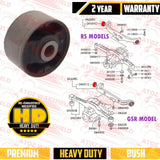 For Mitsubishi Lancer Evolution EVO 4 5 6 7 8 9 Rear Diff Subframe Bush