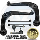 For PEUGEOT 206 FRONT LOWER SUSPENSION WISHBONES ARMS STABILISER LINKS ROD ENDS