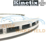 For Seat Leon 1.8 T turbo cupra R 210 225 Kinetix front drilled brake discs 323m