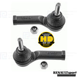 FOR RENAULT CLIO SPORT 172 182 FRONT OUTER STEERING RACK TRACK ROD END PAIR