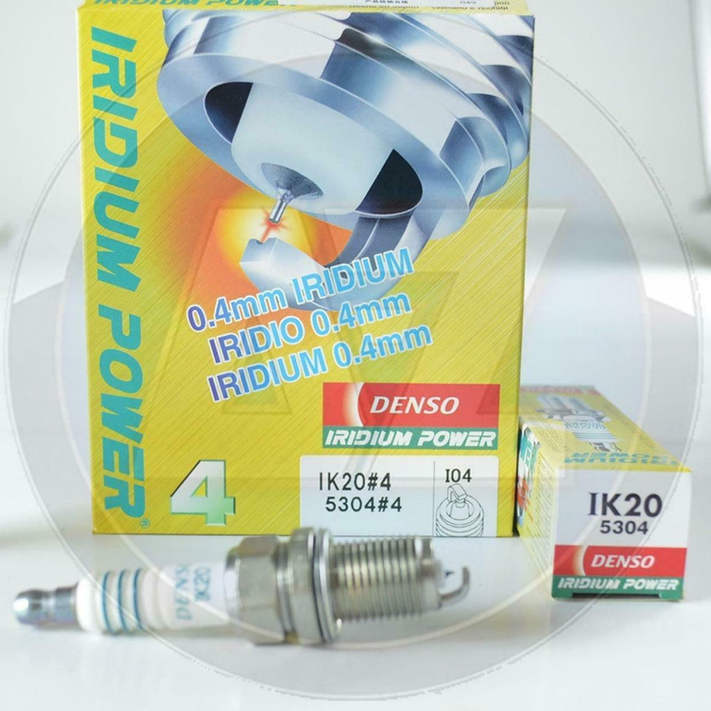 GENUINE HKS DENSO IK20 IRIDIUM PERFORMANCE UPGRADE SPARK PLUGS SET OF 4