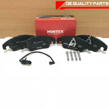 FOR AUDI A4 B8 FRONT PREMIUM MINTEX BRAKE PADS + SENSOR PREMIUM QUALITY MDB2934