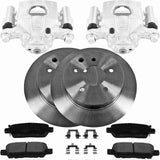 FOR SUZUKI GRAND VITARA JT TE TD REAR BRAKE CALIPERS DISCS PADS CARRIERS