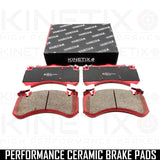 FOR AUDI S6 S7 A8 W12 S8 KINETIX PERFORMANCE FRONT BRAKE PADS SET