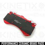 FOR AUDI S6 S7 A8 W12 S8 KINETIX PERFORMANCE FRONT BRAKE PADS SET