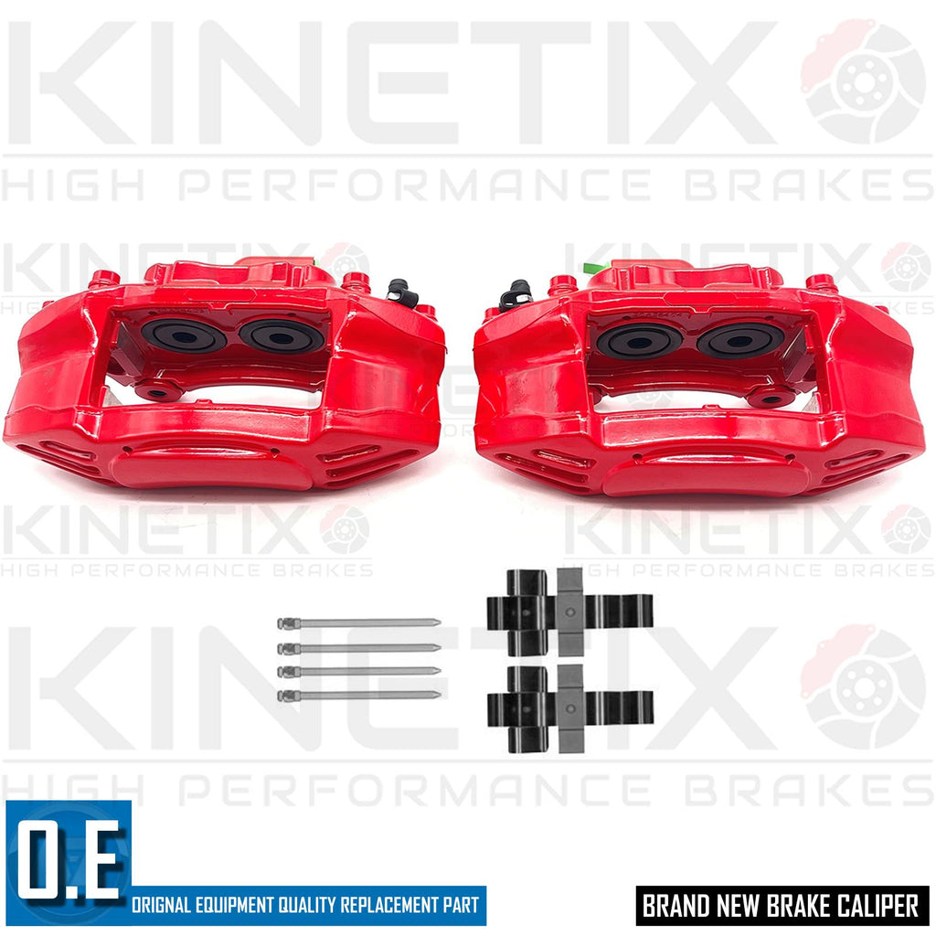 PAIR FRONT JCW BREMBO STYLE CALIPERS FOR MINI R55 R56 R57 R59 17"