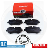 FOR RANGE ROVER 3.0 SCV6 MINTEX OE QUALITY REAR BRAKE PADS & PADS WEAR SENSOR