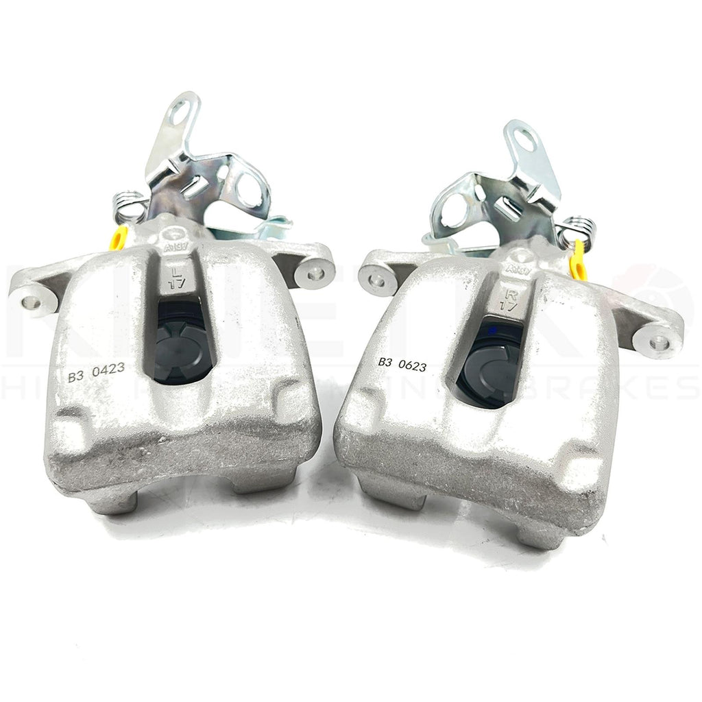 FOR AUDI A3 3.2 V6 S3 RS3 8P REAR LEFT RIGHT BRAKE CALIPERS PAIR OEQ BRAND NEW