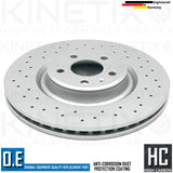 FOR AUDI Q5 S5 FRONT REAR CROSS DRILLED PERFORMANCE BRAKE DISCS PADS 345mm 330mm