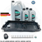 FOR BMW 530d 535d F10 F11 AUTOMATIC TRANSMISSION GEARBOX SUMP PAN FILTER KIT 8HP