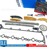 FOR JAGUAR XF 2.0d UPPER & LOWER DIESEL TIMING CHAIN KIT SET