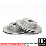 FOR BMW 118d E81 E87 M SPORT DRILLED REAR BRAKE DISCS BREMBO PADS SENSOR SENSOR