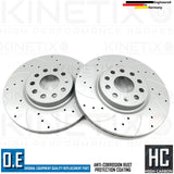 FOR VW CADDY 2K FRONT BIG BRAKE DISCS UPGRADE CALIPER CARRIERS CONVERSION 312mm