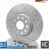 SEAT CORDOBA IBIZA LEON 20V BIG BRAKE DISC UPGRADE CALIPER CONVERSION KIT 312MM