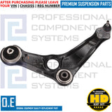 FOR RENAULT GRAND SCENIC MEGANE FRONT LEFT RIGHT SUSPENSION WISHBONE ARMS PAIR