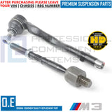 FOR BMW E46 M3 FRONT INNER OUTER STEERING TRACK TIE ROD END ASSEMBLY PAIR