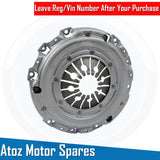 FOR ASTRA CORSA MERIVA 1.7 CDTI 5 SPEED DUAL SINGLE FLYWHEEL CONVERSION CLUTCH