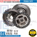 FOR COMBO CORSA 1.3 CDTI DUAL TO SOLID MASS FLYWHEEL CONVERSION CLUTCH CYLINDER