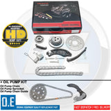 FOR VAUXHALL ASTRA (K) 1.6 CDTI DIESEL TIMING CHAIN & OIL PUMP KIT UPRATED