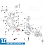 FOR INSIGNIA ASTRA J GTC CASCADA 9-5 FRONT STEERING SUSPENSION TRAILING KNUCKLES