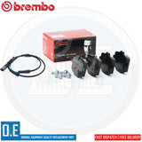 FOR BMW ROLLS-ROYCE REAR AXLE BREMBO BRAKE PADS & WEAR INDICATOR SENSOR WIRE