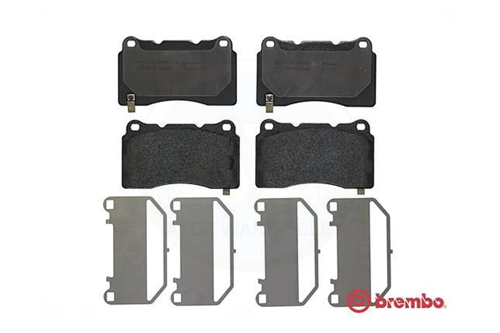 FOR TESLA MODEL S 5YJS MODEL X 5YJX BREMBO FRONT BRAKE PADS SET FR 1068330-00-B