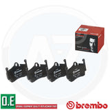 FOR PORSCHE BOXSTER 3.4 S DRILLED REAR BRAKE DISCS BREMBO PADS SENSORS 299mm
