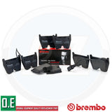 FOR AUDI RS4 B7 B8 RS5 R8 4.2 5.2 FSI FRONT GENUINE BREMBO BRAKE PADS SET X8 OE