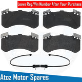 FOR BENTLEY MULSANNE FRONT OE QUALITY PREMIUM BRAKE PADS 3Y0698151