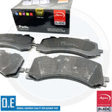 FOR AUDI S6 S7 S8 Q7 Q8 SQ7 SQ8 APEC BLACK PERFORMANCE FRONT BRAKE PADS SENSORS