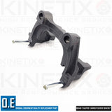 FOR AUDI SEAT SKODA VW REAR BRAKE CALIPER CARRIER SLIDERS BRACKETS PAIR BLACK