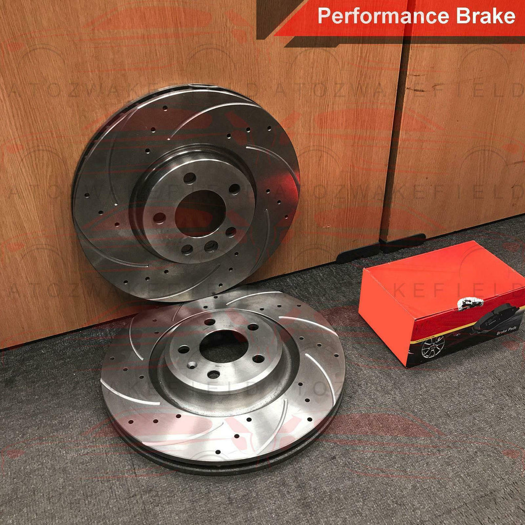 RANGE ROVER SPORT 2.7 TDV6 FRONT PERFORMANCE BRAKE DISCS PLATINUM PADS 360mm