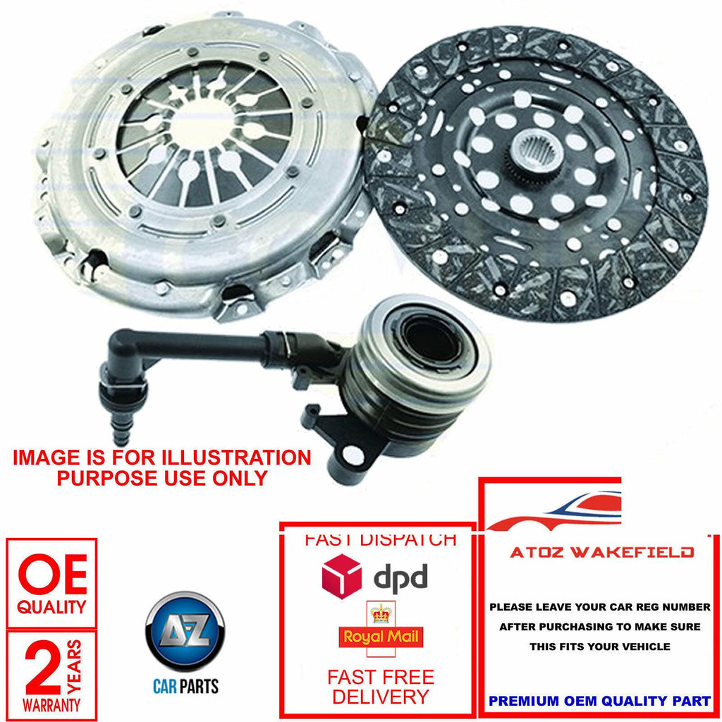 RENAULT MEGANE SPORT 2.0 16V 225 CLUTCH COVER DISC CYLINDER KIT OE QUALITY 238mm