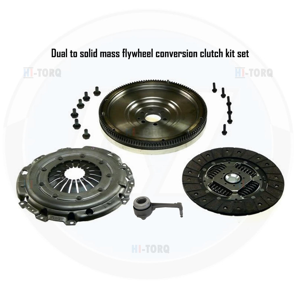 SMF SOLID MASS FLYWHEEL CONVERSION CLUTCH KIT CSC BEARING FOR AUDI SEAT SKODA VW