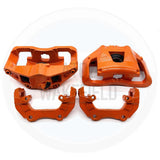 FITS FORD FOCUS 2.5 ST MK2 FRONT LEFT RIGHT BRAKE CALIPER CARRIER SLIDERS ORANGE