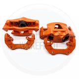 FITS FORD FOCUS 2.5 ST MK2 FRONT LEFT RIGHT BRAKE CALIPER CARRIER SLIDERS ORANGE