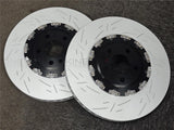 FOR AUDI RS3 8Y RSQ3 FORMENTOR TWO-PIECE FLOATING FRONT BRAKE DISCS CERAMIC PADS