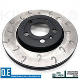 FOR SEAT LEON 1.8 T CUPRA R REAR J GROOVED PERFORMANCE BRAKE DISCS PAIR 256mm