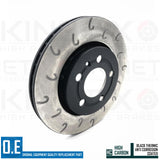 FOR SEAT LEON 1.8 T CUPRA R REAR J GROOVED PERFORMANCE BRAKE DISCS PAIR 256mm