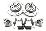 FOR VW GOLF GTI MK5 MK6 REAR 310mm BIG BRAKE DISC UPGRADE CALIPER CONVERSION