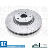 FOR SUBARU IMPREZA 2.5 WRX STi (GE,GV) FRONT BRAKE DISCS BREMBO PADS 326mm