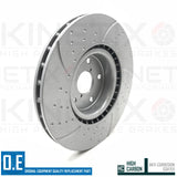 FOR SUBARU IMPREZA 2.5 WRX STi (GE,GV) FRONT BRAKE DISCS BREMBO PADS 326mm