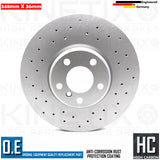 FOR BMW 535d M SPORT F10 FRONT REAR DRILLED BRAKE DISCS BREMBO PADS SENSORS
