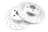 FOR FORD FOCUS RS RS500 MK2 FRONT REAR BRAKE DISCS BREMBO PADS 336mm 302mm F/R