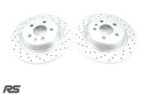 FOR FORD FOCUS RS RS500 MK2 FRONT REAR BRAKE DISCS BREMBO PADS 336mm 302mm F/R