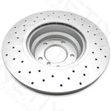 FOR BMW X1 23d 25i 28i M SPORT E84 FRONT DRILLED BRAKE DISCS BREMBO PADS 330mm