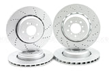 FOR BMW 1M E82 M3 E90 E92 E93 FRONT REAR BRAKE DISCS TEXTAR PADS 360mm 350mm