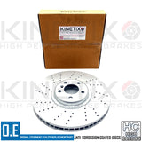 FOR BMW X5M 4.4 E70 HIGH CARBON FRONT REAR CROSS DRILLED BRAKE DISCS 395m 385m