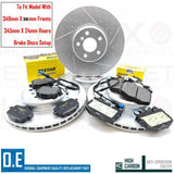 FOR BMW 3/4/5/6/7/8 SERIES Z4 M SPORT FRONT REAR BRAKE DISCS TEXTAR PADS WIRES